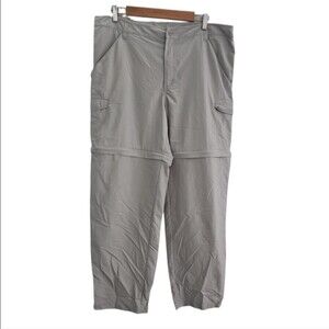 Columbia Omni Shade XL Gray Convertible Hiking Pants Zip Off Outdoors Gorpcore